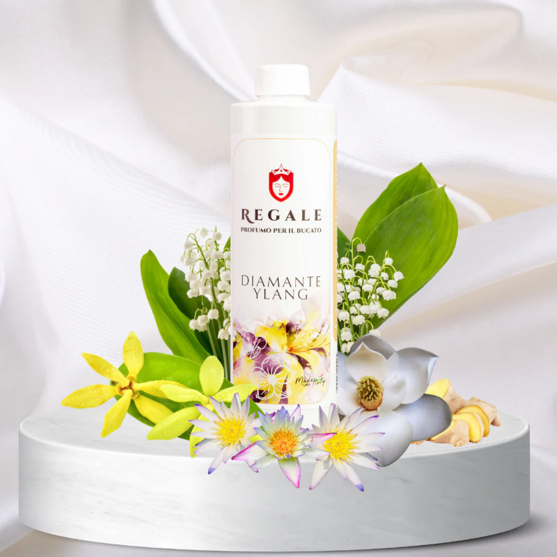 Zloženie parfumu do prania Diamante Ylang